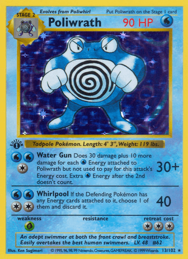 Poliwrath, Base 13