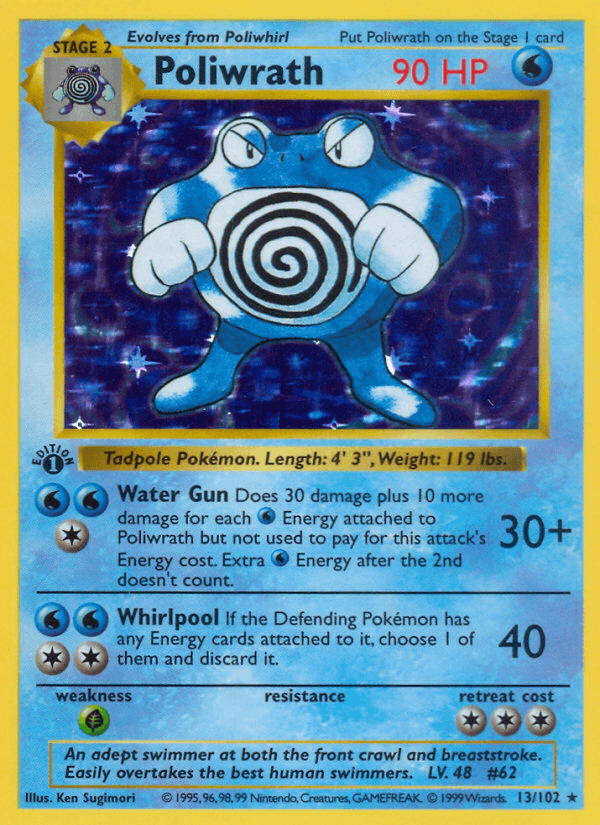 Poliwrath, Base 13