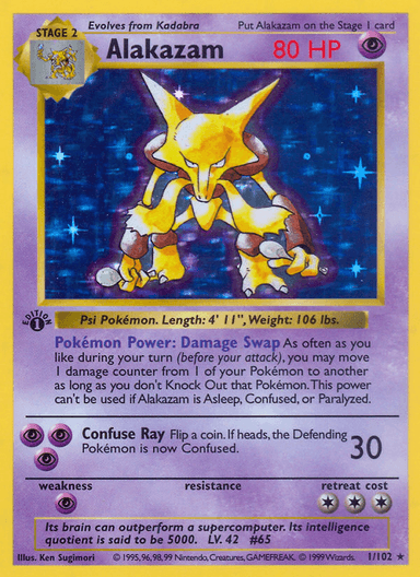 Alakazam, Base 1