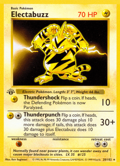 Electabuzz, Base 20