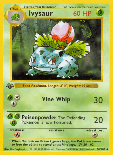 Ivysaur, Base 30