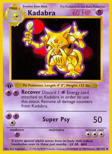 Kadabra, Base 32