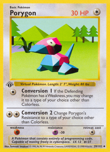 Porygon, Base 39