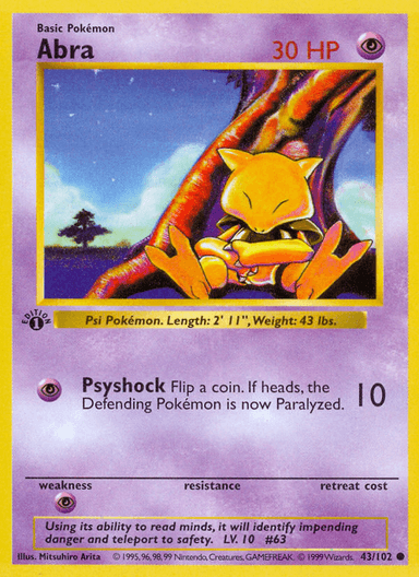 Abra, Base 43