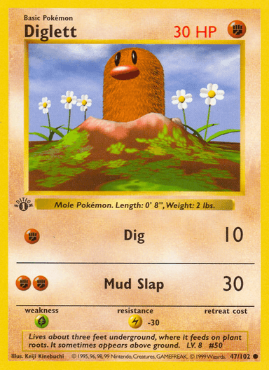 Diglett, Base 47