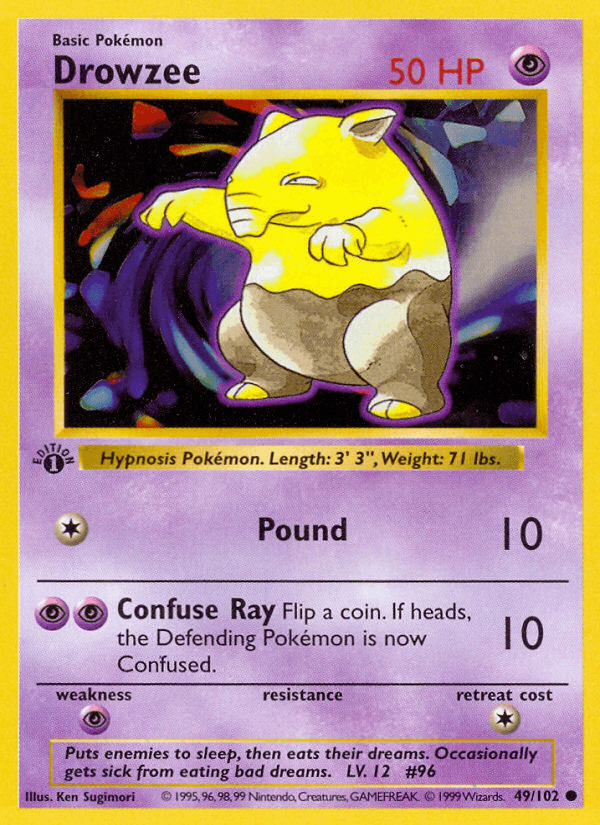 Drowzee, Base 49