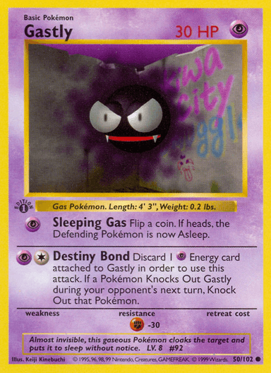 Gastly, Base 50