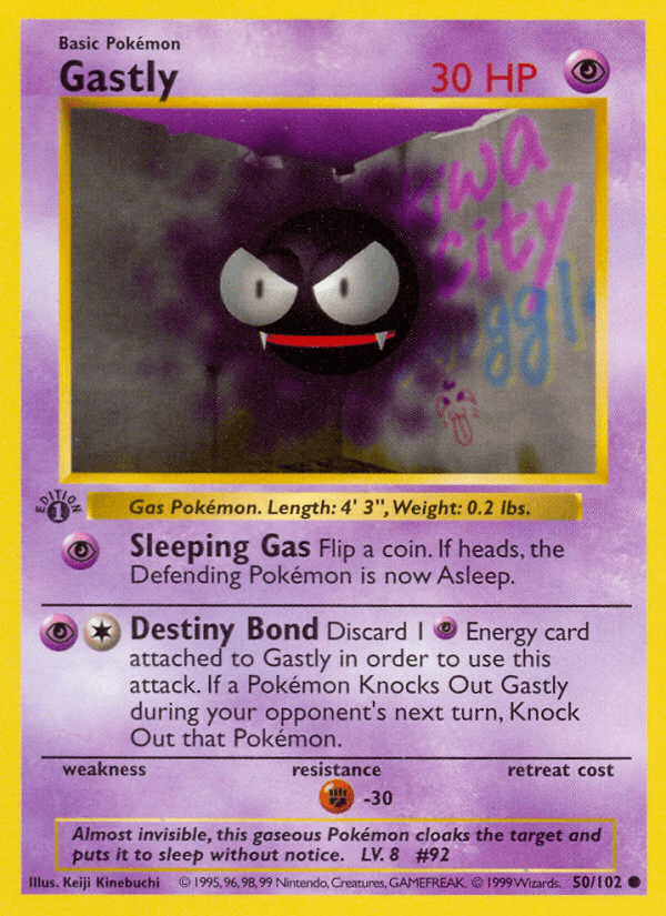 Gastly, Base 50