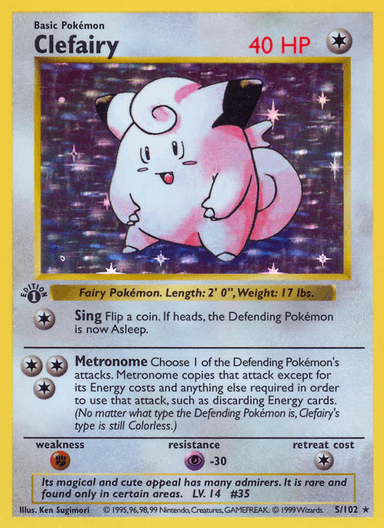 Clefairy, Base 5