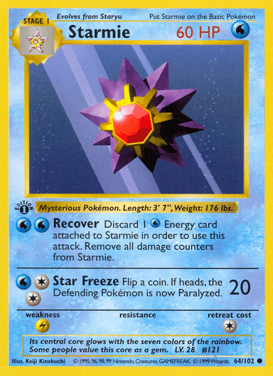 Starmie, Base 64