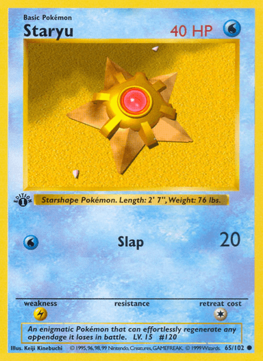 Staryu, Base 65