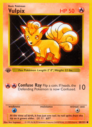 Vulpix, Base 68