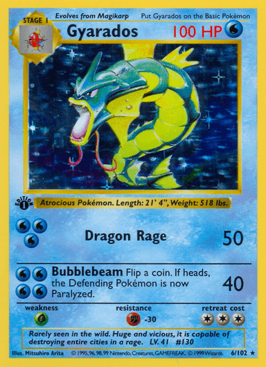 Gyarados, Base 6