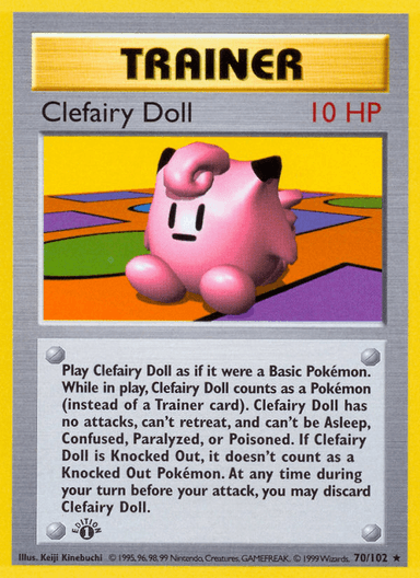 Clefairy Doll, Base 70