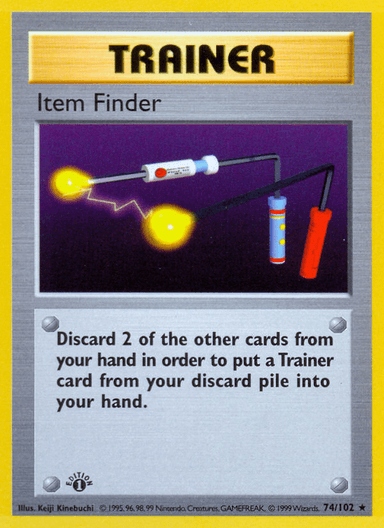 Item Finder, Base 74