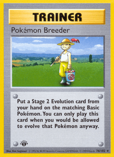 Pokémon Breeder, Base 76