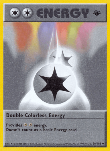 Double Colorless Energy, Base 96