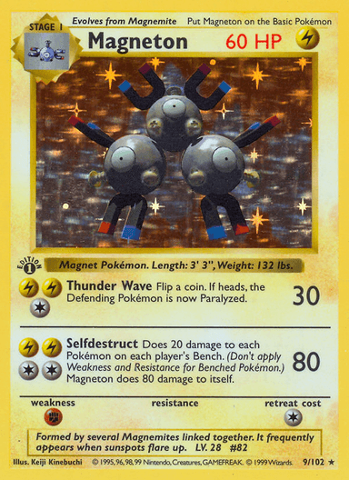 Magneton, Base 9