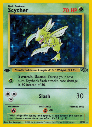 Scyther, Jungle 10