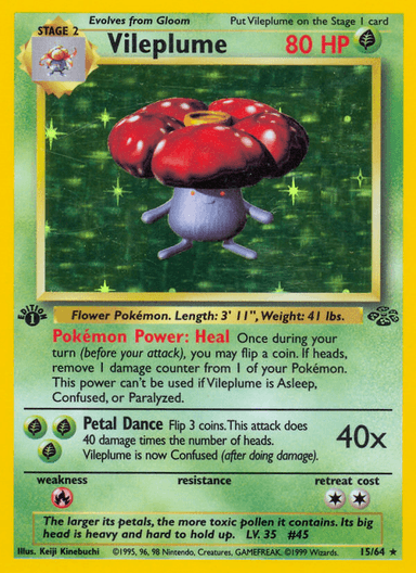 Vileplume, Jungle 15