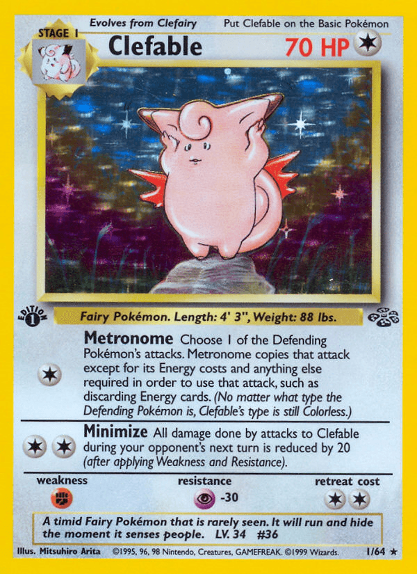 Clefable, Jungle 1