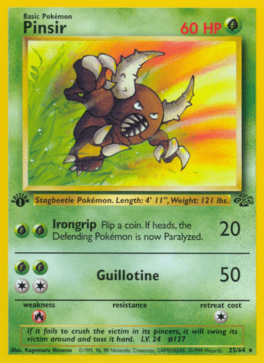 Pinsir, Jungle 25