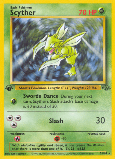 Scyther, Jungle 26