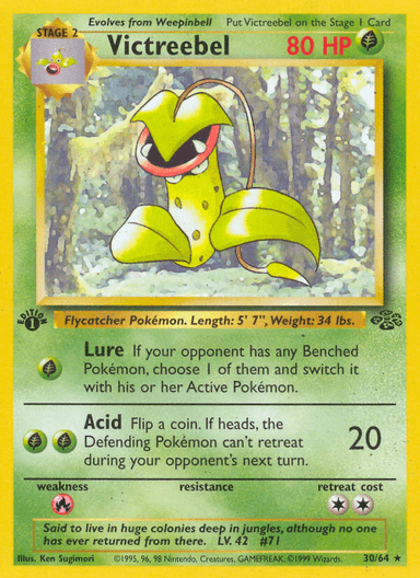 Victreebel, Jungle 30