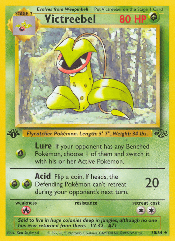 Victreebel, Jungle 30