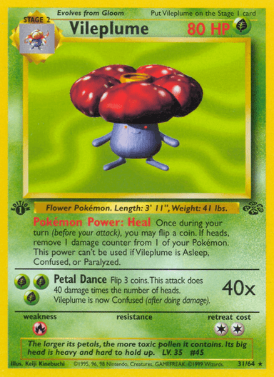 Vileplume, Jungle 31