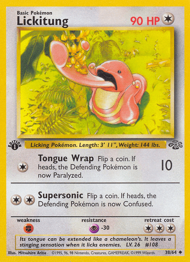 Lickitung, Jungle 38