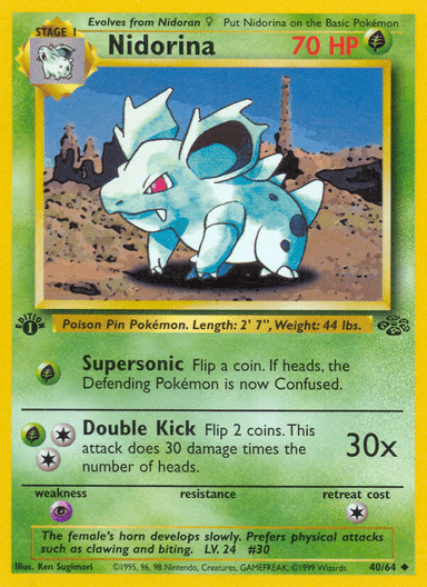 Nidorina, Jungle 40