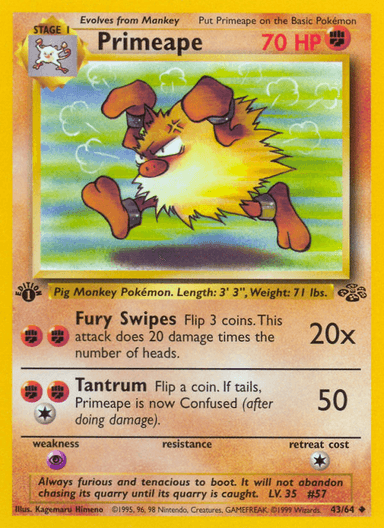 Primeape, Jungle 43
