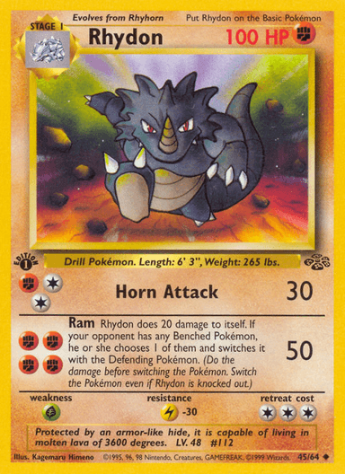 Rhydon, Jungle 45