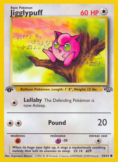 Jigglypuff, Jungle 54
