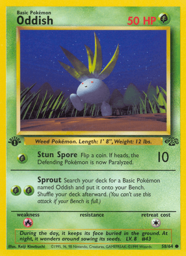 Oddish, Jungle 58