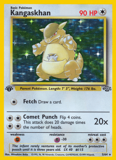 Kangaskhan, Jungle 5