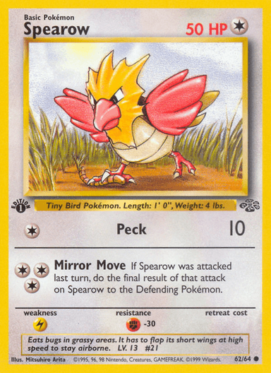 Spearow, Jungle 62