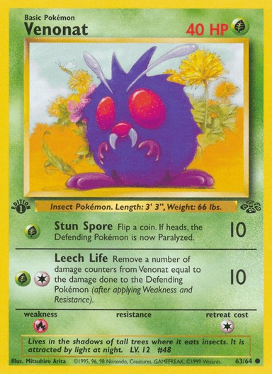 Venonat, Jungle 63