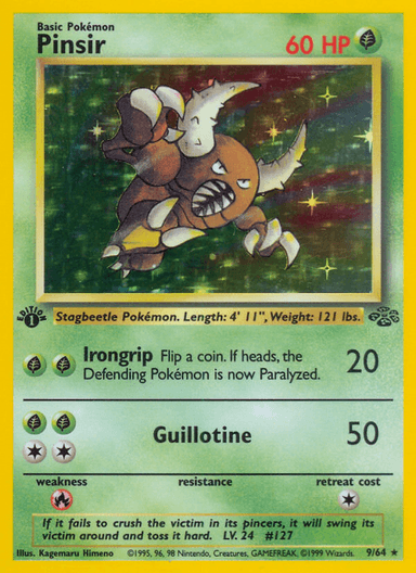 Pinsir, Jungle 9