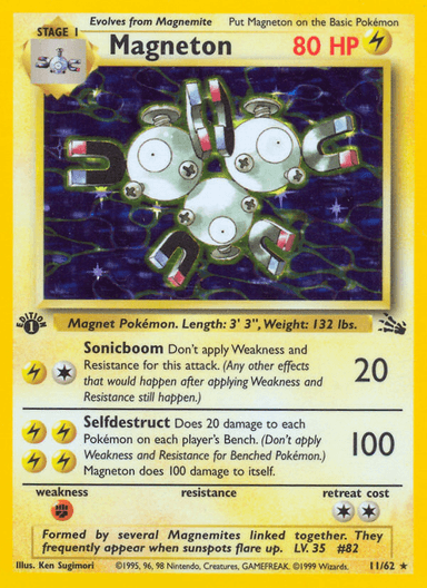 Magneton, Fossil 11