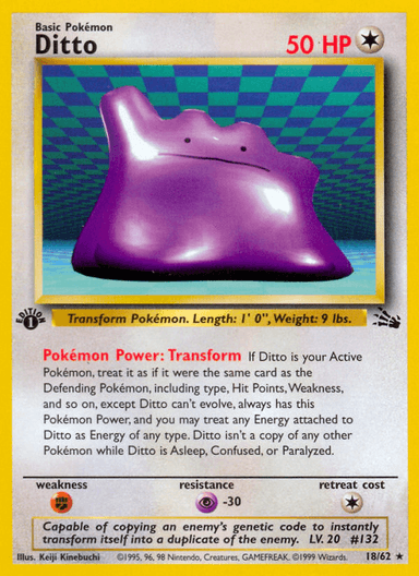 Ditto, Fossil 18