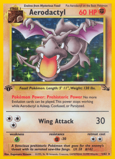 Aerodactyl, Fossil 1