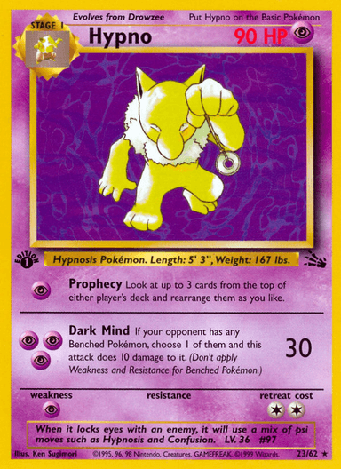 Hypno, Fossil 23