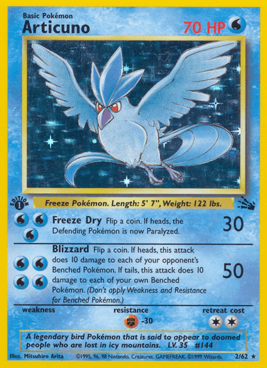 Articuno, Fossil 2