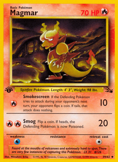 Magmar, Fossil 39