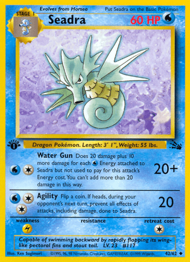 Seadra, Fossil 42
