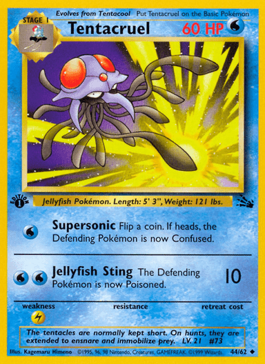 Tentacruel, Fossil 44
