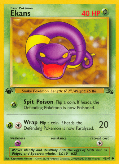 Ekans, Fossil 46