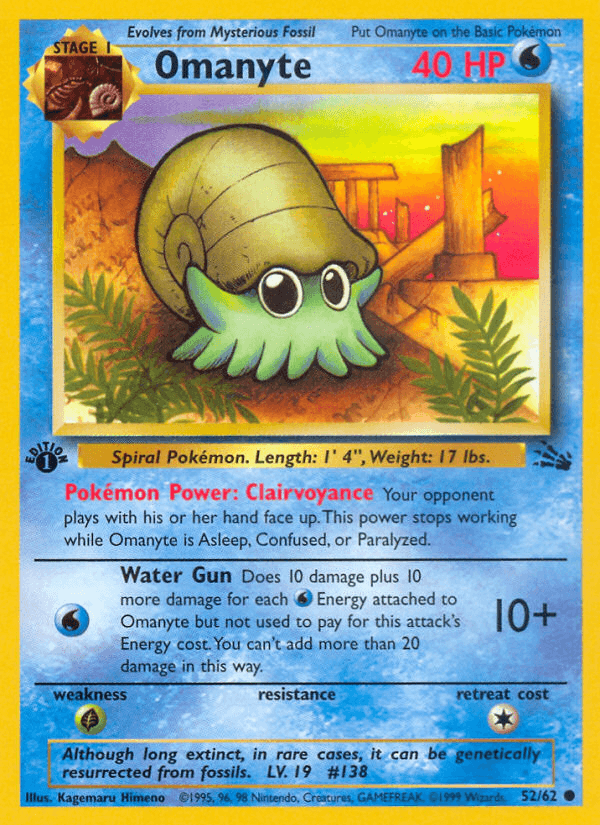 Omanyte, Fossil 52